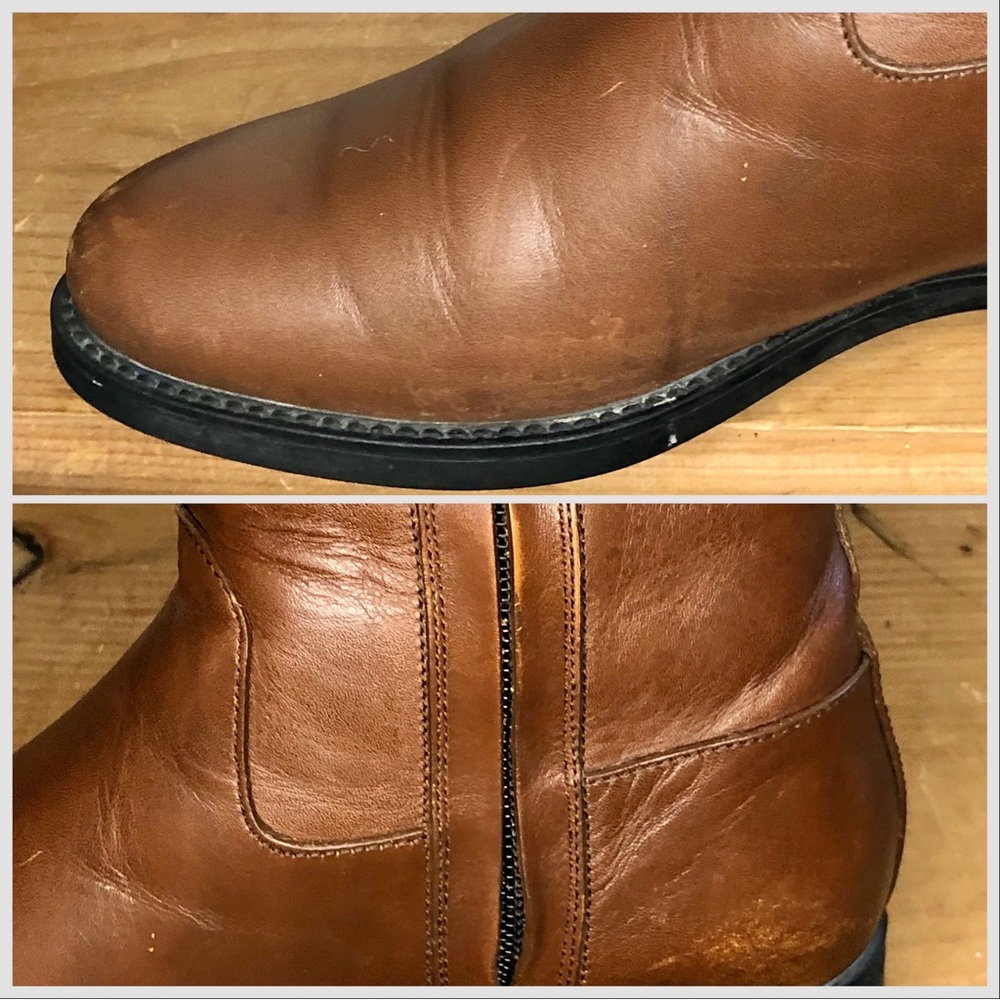 Burberry Dougal Check Trim Riding Boot Size 6.5 - Picture 13 of 13